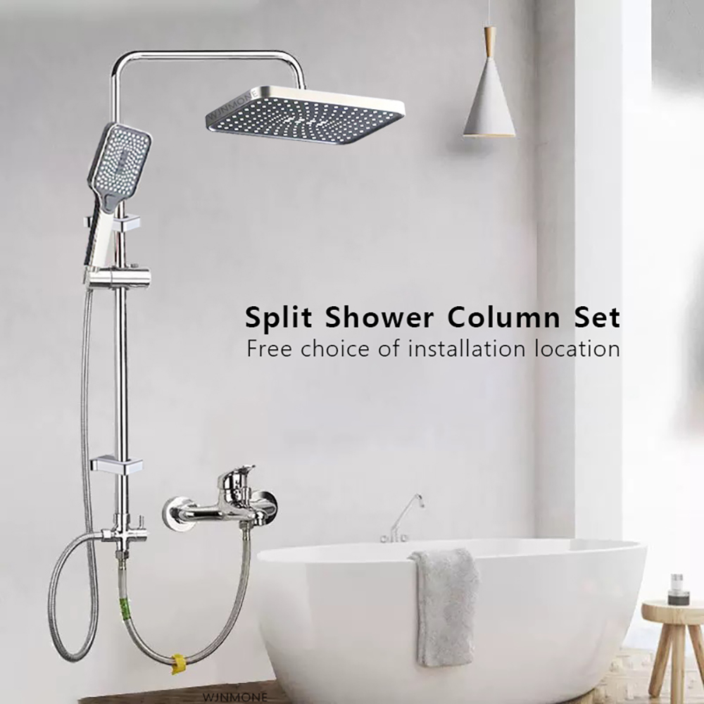 Head Racket Boom - Split Shower Column Set Bathroom Faucet